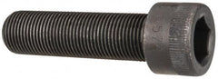Made in USA - 3/4-16 UNF Hex Socket Drive, Socket Cap Screw - Alloy Steel, Black Oxide Finish, Fully Threaded, 2-3/4" Length Under Head - Americas Industrial Supply