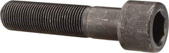 Made in USA - 3/4-16 UNF Hex Socket Drive, Socket Cap Screw - Alloy Steel, Black Oxide Finish, Partially Threaded, 3-1/4" Length Under Head - Americas Industrial Supply