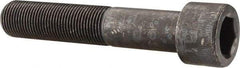 Made in USA - 3/4-16 UNF Hex Socket Drive, Socket Cap Screw - Alloy Steel, Black Oxide Finish, Partially Threaded, 4" Length Under Head - Americas Industrial Supply