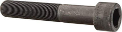 Made in USA - 3/4-16 UNF Hex Socket Drive, Socket Cap Screw - Alloy Steel, Black Oxide Finish, Partially Threaded, 4-1/2" Length Under Head - Americas Industrial Supply
