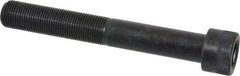Made in USA - 3/4-16 UNF Hex Socket Drive, Socket Cap Screw - Alloy Steel, Black Oxide Finish, Partially Threaded, 5-1/2" Length Under Head - Americas Industrial Supply