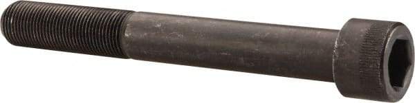 Made in USA - 3/4-16 UNF Hex Socket Drive, Socket Cap Screw - Alloy Steel, Black Oxide Finish, Partially Threaded, 6" Length Under Head - Americas Industrial Supply