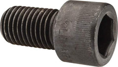 Made in USA - 7/8-9 UNC Hex Socket Drive, Socket Cap Screw - Alloy Steel, Black Oxide Finish, Fully Threaded, 1-1/2" Length Under Head - Americas Industrial Supply