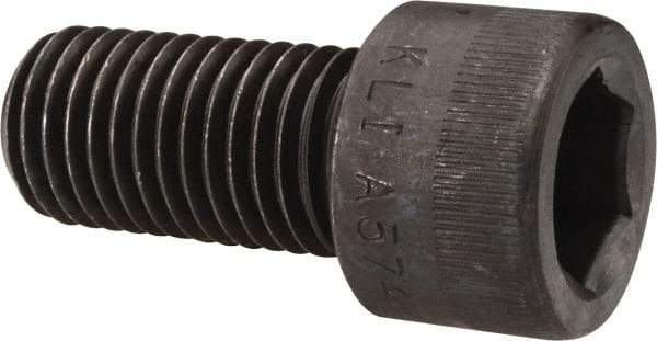 Made in USA - 7/8-9 UNC Hex Socket Drive, Socket Cap Screw - Alloy Steel, Black Oxide Finish, Fully Threaded, 1-3/4" Length Under Head - Americas Industrial Supply