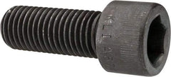 Made in USA - 7/8-9 UNC Hex Socket Drive, Socket Cap Screw - Alloy Steel, Black Oxide Finish, Fully Threaded, 2-1/4" Length Under Head - Americas Industrial Supply