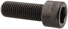Made in USA - 7/8-9 UNC Hex Socket Drive, Socket Cap Screw - Alloy Steel, Black Oxide Finish, Fully Threaded, 2-1/2" Length Under Head - Americas Industrial Supply