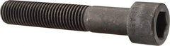 Made in USA - 7/8-9 UNC Hex Socket Drive, Socket Cap Screw - Alloy Steel, Black Oxide Finish, Partially Threaded, 5" Length Under Head - Americas Industrial Supply
