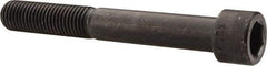 Made in USA - 7/8-9 UNC Hex Socket Drive, Socket Cap Screw - Alloy Steel, Black Oxide Finish, Partially Threaded, 6-1/2" Length Under Head - Americas Industrial Supply