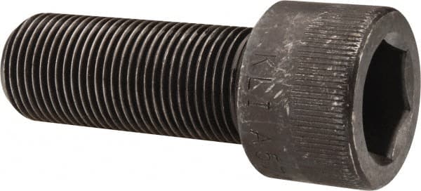 7/8-14 2-1/4″ Length Under Head Hex Socket Drive Low Socket Cap Screw Alloy Steel, Black Oxide Finish, UNF