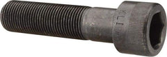 Made in USA - 7/8-14 UNF Hex Socket Drive, Socket Cap Screw - Alloy Steel, Black Oxide Finish, Partially Threaded, 3-1/2" Length Under Head - Americas Industrial Supply
