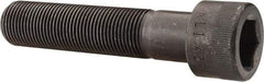 Made in USA - 7/8-14 UNF Hex Socket Drive, Socket Cap Screw - Alloy Steel, Black Oxide Finish, Partially Threaded, 4" Length Under Head - Americas Industrial Supply