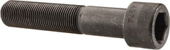 Made in USA - 7/8-14 UNF Hex Socket Drive, Socket Cap Screw - Alloy Steel, Black Oxide Finish, Partially Threaded, 4-1/2" Length Under Head - Americas Industrial Supply