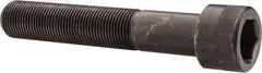 Made in USA - 7/8-14 UNF Hex Socket Drive, Socket Cap Screw - Alloy Steel, Black Oxide Finish, Partially Threaded, 5" Length Under Head - Americas Industrial Supply