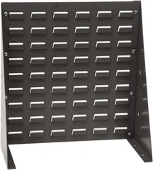Quantum Storage - 140 Lb Capacity, 8" Deep x 18" Wide x 19" High, Steel Bench Rack - 1 Side - Americas Industrial Supply