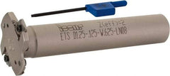 Iscar - Shank Connection, 1/8" Cutting Width, 5/16" Depth of Cut, 1-1/4" Cutter Diam, 2 Tooth Indexable Slotting Cutter - 5/8" Shank Diam, ETS-LN08 Toolholder, LNET Insert, Right Hand Cutting Direction - Americas Industrial Supply