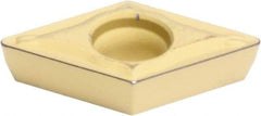 Sumitomo - DPMT21.51 ESU Grade AC820P Carbide Turning Insert - Al2O3 Finish, 55° Diamond, 1/4" Inscr Circle, 3/32" Thick, 1/64" Corner Radius - Americas Industrial Supply