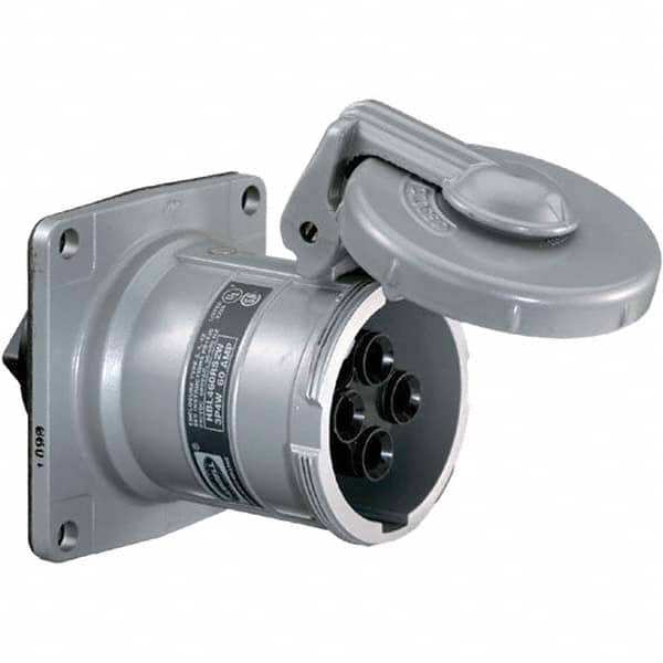 Hubbell Wiring Device-Kellems - Pin & Sleeve Receptacles Receptacle/Part Type: Receptacle Pin Configuration: 5 - Americas Industrial Supply