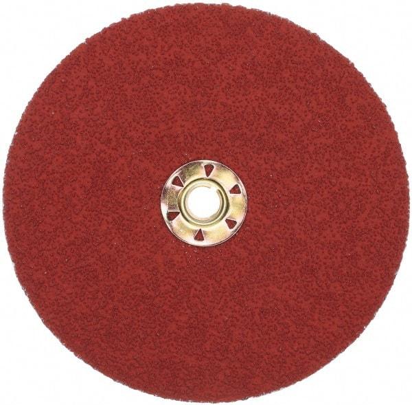 3M - 7" Diam 36 Grit Fiber Disc - Very Coarse Grade, Ceramic, 8,600 Max RPM, Series 987C - Americas Industrial Supply