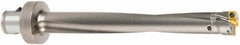 Komet - Series KUB Centron, 8xD, Drill Body - V47 Toolholder, 38.35mm Nose Diam, 388.62mm Drill Body Length, Modular Connection, Through Coolant - Americas Industrial Supply