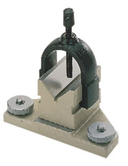 Mitutoyo - Microscope V-Block with Clamp - Use with Mitutoyo Series 176 Toolmaker's Microscopes - Americas Industrial Supply