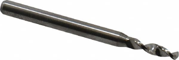 SGS - #42, 130° Drill Point, 1/8" Shank Diam, Regular Spiral Circuit Board Drill Bit - Americas Industrial Supply