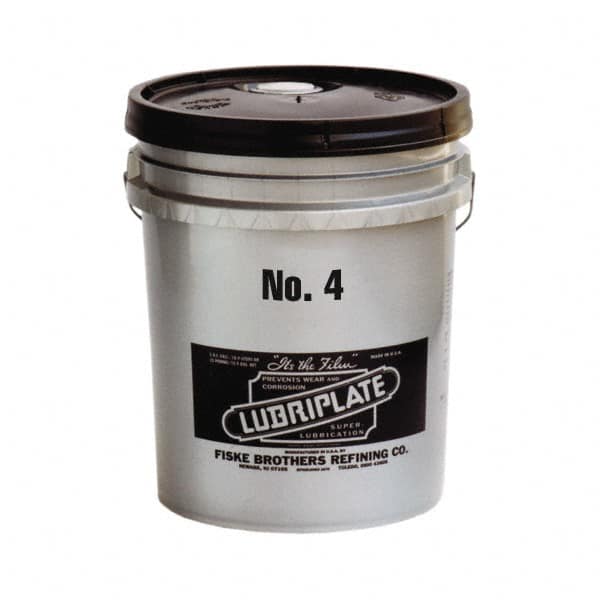 Lubriplate - 5 Gal Pail, Mineral Gear Oil - 50°F to 335°F, 2300 SUS Viscosity at 100°F, 142 SUS Viscosity at 210°F, ISO 460 - Americas Industrial Supply