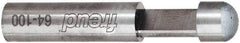 Freud - 1/4" Cut Diam, 3/8" Length of Cut, 1 Flute Flush Trim Edge Profile Router Bit - Solid Carbide, 1/4" Shank Diam, 1-1/2" OAL, Piloted, Proprietary Coating - Americas Industrial Supply