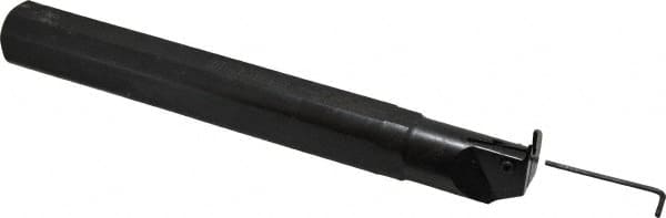 Seco - A..-CGGR, Right Hand, 0.44" Max Depth of Cut, Indexable Grooving Tool Holder - LC..1603.. Insert Compatibility, 12" OAL, Through Coolant - Americas Industrial Supply