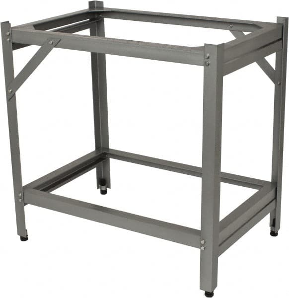 Value Collection - 36" Long x 24" Wide x 36" High, Steel Stationary Inspection Surface Plate Stand - Gray, For Use with MHC Surface Plates - Americas Industrial Supply
