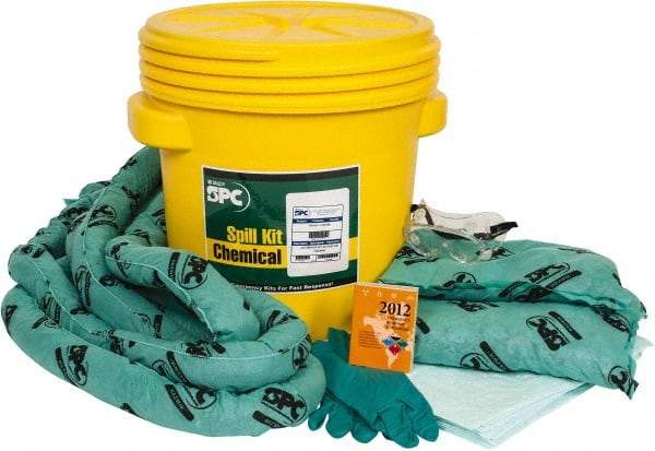 Brady SPC Sorbents - 15 Gal Capacity Hazardous Materials Spill Kit - 20 Gal Polyethylene Lab Pack - Americas Industrial Supply
