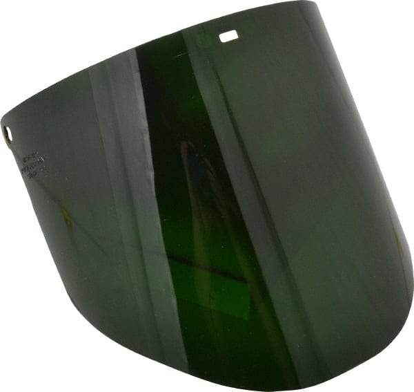 3M - Green Polycarbonate Welding Window - 9" High x 14-1/2" Wide x 0.08" Thick, Shade 5, Compatible with Aearo AOSafety 82500 & 82501 Headgear - Americas Industrial Supply