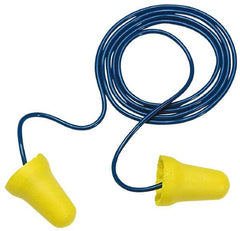 3M - Disposable, Corded, 28 dB, Taper Flare Earplugs - Yellow, 200 Pairs - Americas Industrial Supply