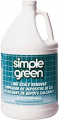 Simple Green - 1 Gal Bottle Liquid Bathroom Cleaner - Wintergreen Scent, Lime Scale Remover - Americas Industrial Supply