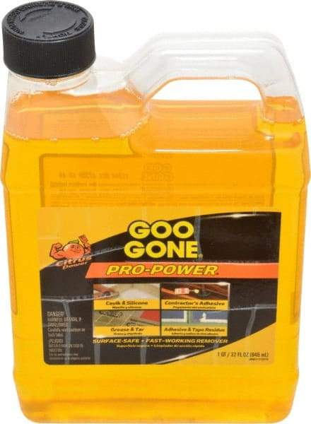 Value Collection - 32 oz Bottle Adhesive Remover - Removes Asphalt, Glue, Grease, Grill Build-Up, Gum, Masking Tape, Oil, Paint, Tar & Varnish - Americas Industrial Supply