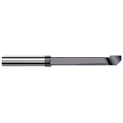 Boring Bar: 0.24″ Min Bore, 1″ Max Depth, Right Hand Cut, Solid Carbide 1/4″ Shank Dia, 2″ OAL