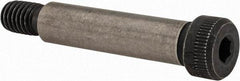 Value Collection - 5/16" Shoulder Diam x 1-1/4" Shoulder Length, 1/4-20 UNC, Hex Socket Shoulder Screw - 4140 Alloy Steel with Nylon Locking Patch, 7/32" Head Height x 7/16" Head Diam - Americas Industrial Supply