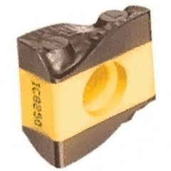 Iscar - LNMX110408 HT Grade IC807 Carbide Turning Insert - TiAlN Finish, 90° Rectangle, 3/16" Thick, 1/32" Corner Radius - Americas Industrial Supply