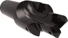 Allied Machine and Engineering - ISO 11926-1, MS 16142, SAE J1926-1 Standard, 7/8-14" Thread, 10 Tube Dash Number, 15° Porting Angle, 0.807" Pilot Diam, 1" Shank Diam, Indexable Spade Blade Insert Porting Tool - 2 Porting Inserts, 4.671" Overall Length - Americas Industrial Supply