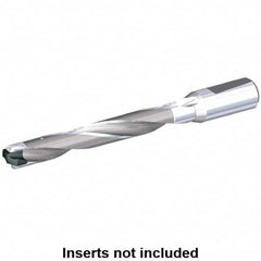Kennametal - 14.51 to 15mm Diam, 7xD, 112mm Max Depth, 20mm Shank Diam, 132mm Flute, 186mm OAL, Replaceable Tip Drill - KSEM1451 Insert, A Seat Size, Series KSEM - Americas Industrial Supply