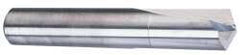 Hertel - #16, 0.177", 140° Point, Solid Carbide Straight Flute Drill Bit - Americas Industrial Supply
