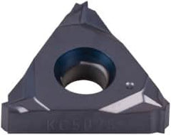 Kennametal - 16ER External Right Hand 28 UN Laydown Threading Insert - Grade KC5025, TiAlN Coated Carbide, 9.53mm Inscribed Circle - Americas Industrial Supply