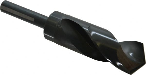 Chicago-Latrobe - 1-3/16" Drill, 118° Point, High Speed Steel Silver Deming & Reduced Shank Drill Bit - Americas Industrial Supply