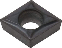 Kennametal - CCGT21.50 LF Grade KC5025 Carbide Turning Insert - TiAlN Finish, 80° Diamond, 1/4" Inscr Circle, 3/32" Thick, 0.004" Corner Radius - Americas Industrial Supply