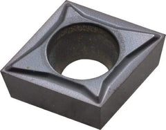 Kennametal - CCGT32.5X0 LF Grade KC5025 1.25mm Max Drill Depth, Carbide Turning Insert - TiAlN Finish, 80° Diamond, 3/8" Inscr Circle, 5/32" Thick, 0.002" Corner Radius - Americas Industrial Supply
