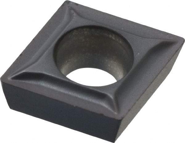 Kennametal - CPGT21.50.5 LF Grade KC5025 Carbide Turning Insert - TiAlN Finish, 80° Diamond, 1/4" Inscr Circle, 3/32" Thick, 0.0079" Corner Radius - Americas Industrial Supply