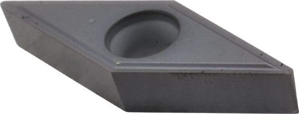 Kennametal - VBGT331 LF Grade KC5010 Carbide Turning Insert - TiAlN Finish, 35° Diamond, 3/8" Inscr Circle, 3/16" Thick, 1/64" Corner Radius - Americas Industrial Supply