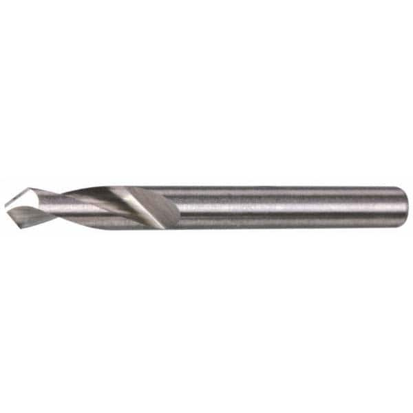 Accupro - 5mm Body Diam, 90°, 51mm OAL, Solid Carbide Spotting Drill - Americas Industrial Supply