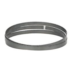 M.K. MORSE - 10 TPI, 5' 4-1/2" Long x 1/2" Wide x 0.025" Thick, Welded Band Saw Blade - High Carbon Steel, Toothed Edge, Raker Tooth Set, Flexible Back, Contour Cutting - Americas Industrial Supply