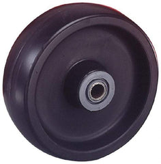 Albion - 6 Inch Diameter x 1-1/2 Inch Wide, Polyolefin Caster Wheel - 550 Lb. Capacity, 1-5/8 Inch Hub Length, 1/2 Inch Axle Diameter, Roller Bearing - Americas Industrial Supply