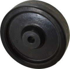 Albion - 5 Inch Diameter x 1-1/4 Inch Wide, Phenolic Caster Wheel - 400 Lb. Capacity, 1-3/8 Inch Hub Length, 1/2 Inch Axle Diameter, Plain Bearing - Americas Industrial Supply